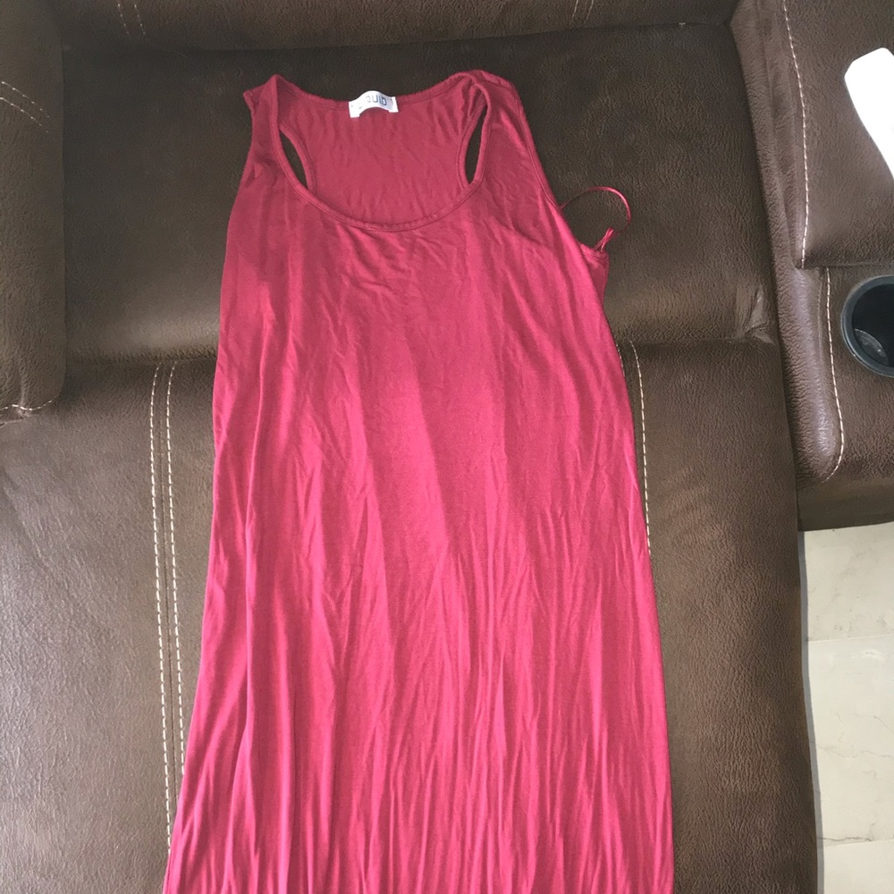 Stretch tank, dress.